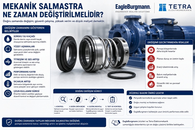 Mekanik Salmastra Ne Zaman Değiştirilmelidir? Değişim Zamanını Gösteren Belirtiler