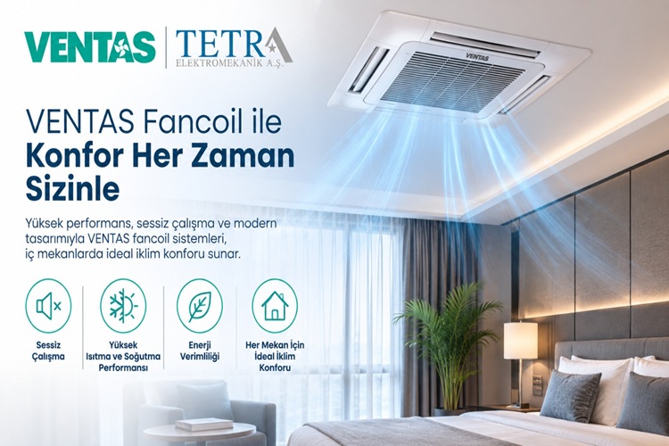 Fancoil Seçiminde Ses Seviyesi Neden Önemlidir? | Tetra Elektromekanik