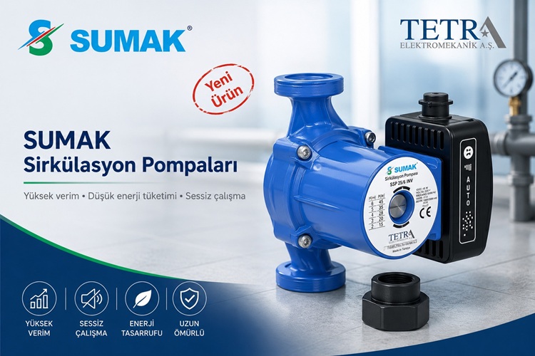 SUMAK SSP INV Frekans Kontrollü Sirkülasyon Pompaları