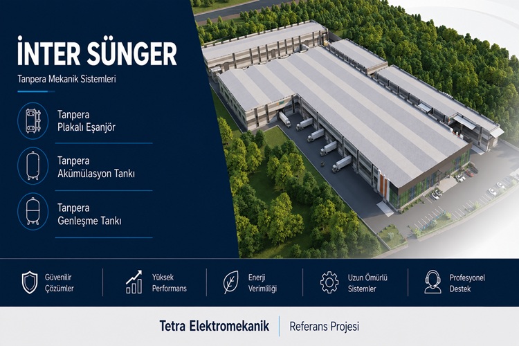 İnter Sünger | Tanpera Plakalı Eşanjör, Akümülasyon Tankı ve Genleşme Tankı Sistemleri