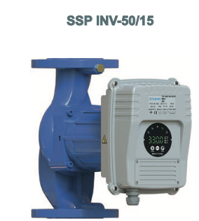 Sumak SSP INV-50/15 Frekans Kontrollü Islak Rotorlu Sirkülasyon Pompası