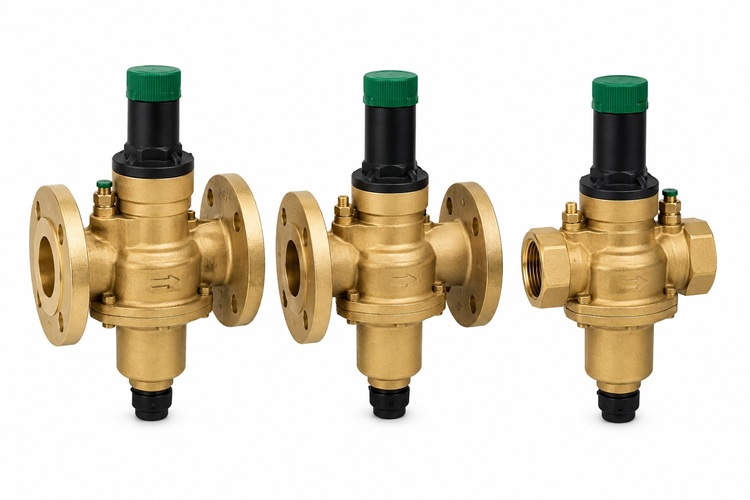 Honeywell D15 Serisi Basınç Düşürücüler | D15S, D15SN ve D15SH