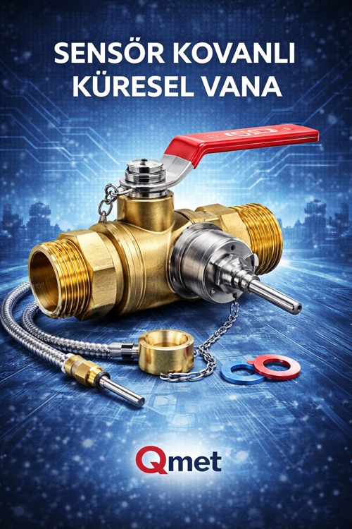Sensör Kovanlı Küresel Vana