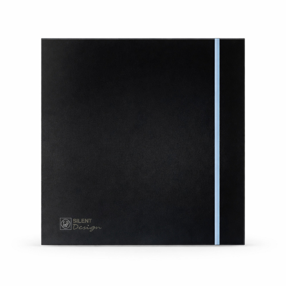 Soler & Palau (S&P) Silent Design 100CZ Black Siyah Mini Aksiyel Banyo WC Fanı